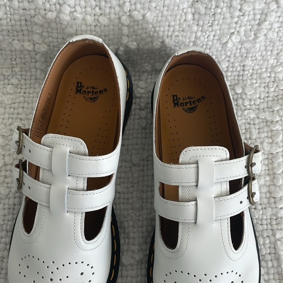 COPY - White Dr. Martens Mary Jane’s size US 9 UK 7 - Picture 5 of 6